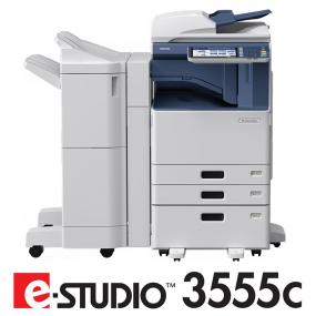 Máy photocopy Toshiba e-studio 3555C với đầy đủ option & bộ finishier