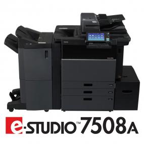 máy photocopy toshiba e7508A khi full option finishing.