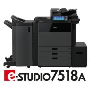 máy photocopy toshiba e7518A khi full option finishing.