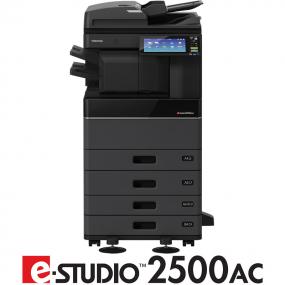 Hình máy photocopy màu toshiba 2500ac mà tích hợp bộ phận finisher