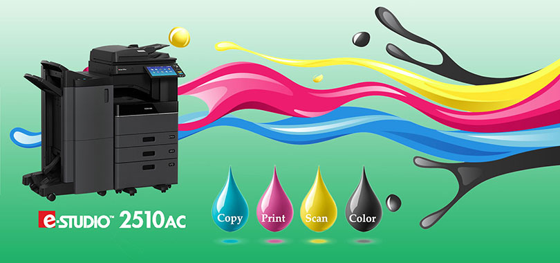 Mua máy photocopy màu Toshiba thế hệ mới 2019 tại Đại Hoàng Gia