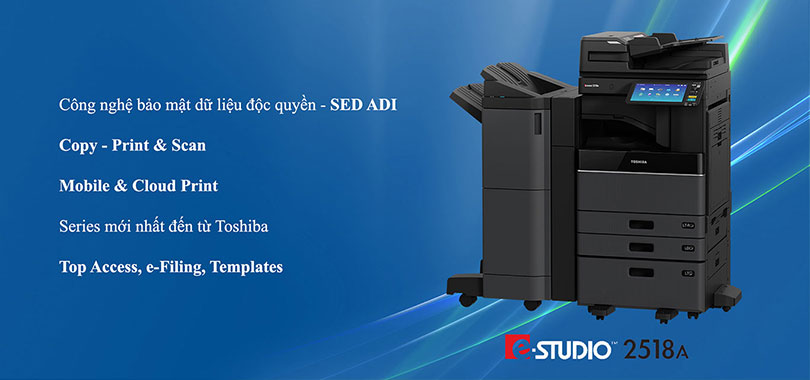 Các dòng máy photocopy đa chức năng Toshiba thế hệ 2019