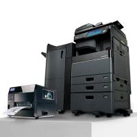 Máy in mã vạch và máy photocopy đa chức năng của hãng Toshiba